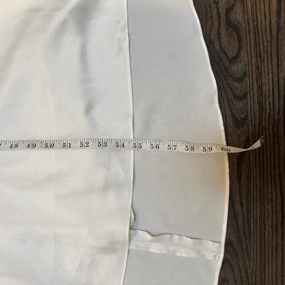 Calvin Klein White Satin Evening Gown – Size 6, NWT - Picture 7 of 8